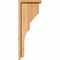 Ekena Millwork Monterey Smooth Corbel w/Backplate, Western Red Cedar, 5 1/2"W x 10"D x 26"H COR06X10X26MON01SWR - alternate 4